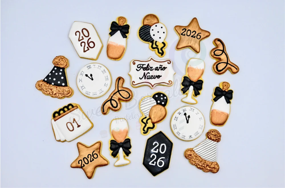 Galletas Sweet Borealis · ano nuevo 1
